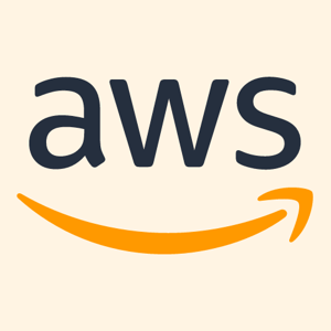 Official logo of AWS